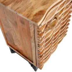 1-Door Wave Wood Cabinet 9 1-Door Wave Wood Cabinet -Hot Sale Furniture Shop 1 door wave wood cabinet 3