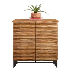 2-Door Wave Wood Carved Cabinet -Hot Sale Furniture Shop 2 door wave wood carved cabinet 2