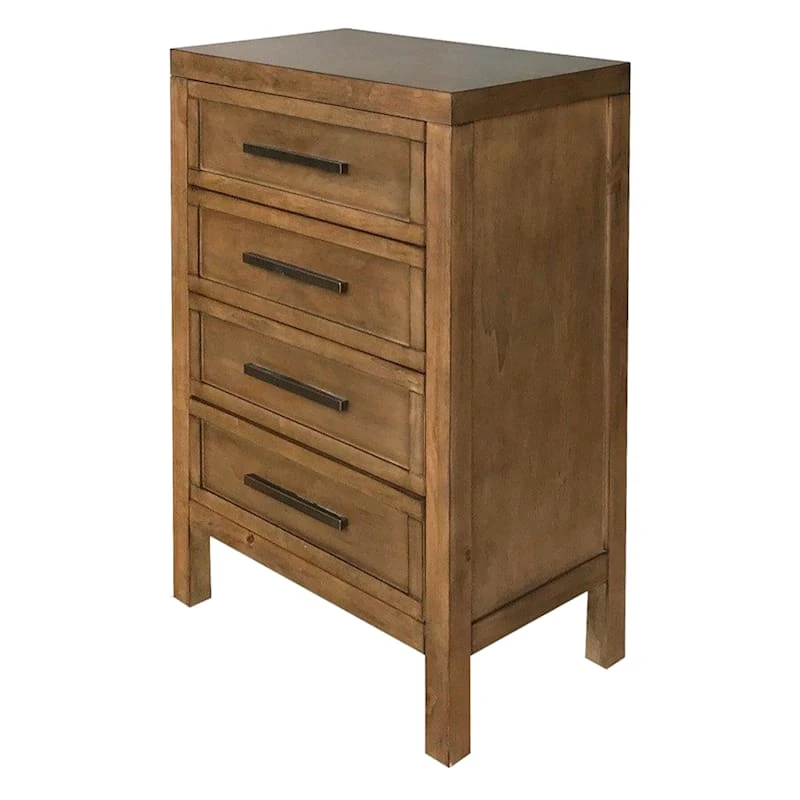 4-Drawer Wooden Cabinet 1 4-Drawer Wooden Cabinet