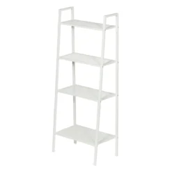 4-Tier Metal Rack, White