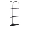 Alice Folding Corner Shelf, Black