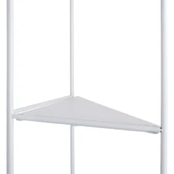 Alice Folding Corner Shelf, White -Hot Sale Furniture Shop alice folding corner shelf white 3