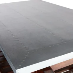 Antwerp Wood Bar Cart With Metal Top And Towel Hooks -Hot Sale Furniture Shop antwerp wood bar cart with metal top and towel hooks 4