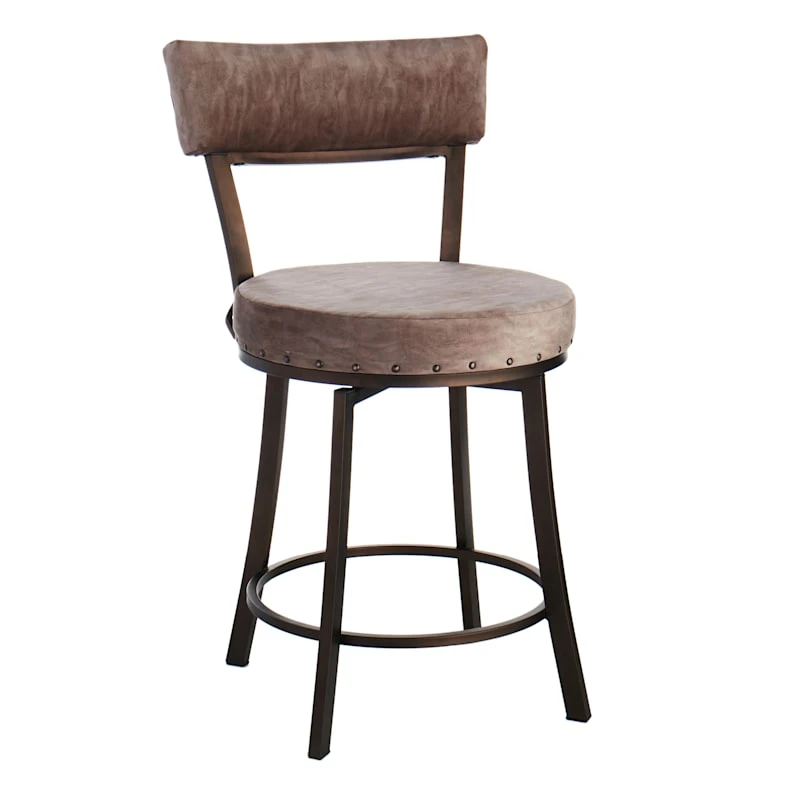 Austin Swivel Counter Stool, 24" 1 Austin Swivel Counter Stool, 24"