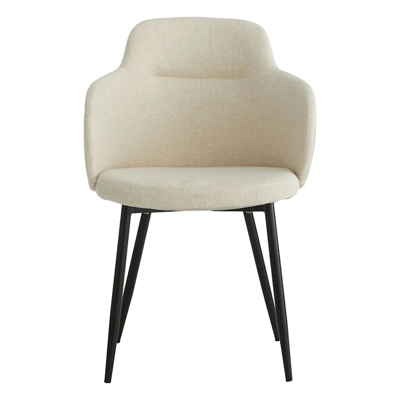 Crosby St Bryce Dining Chair, Cream 2 Crosby St Bryce Dining Chair, Cream - Image 2