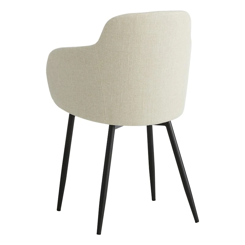 Crosby St Bryce Dining Chair, Cream 3 Crosby St Bryce Dining Chair, Cream - Image 3