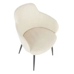Crosby St Bryce Dining Chair, Cream 11 Crosby St Bryce Dining Chair, Cream -Hot Sale Furniture Shop crosby st bryce dining chair cream 5