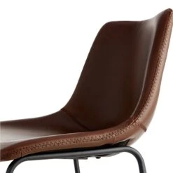 Crosby St Drake Espresso Brown Faux Leather Counter Stool 8 Crosby St Drake Espresso Brown Faux Leather Counter Stool -Hot Sale Furniture Shop crosby st drake espresso brown faux leather counter stool 3