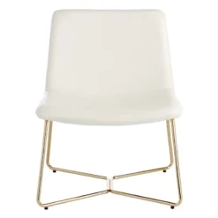 Hot Sale Furniture Shop -Hot Sale Furniture Shop crosby st drake faux leather lounge chair white 1