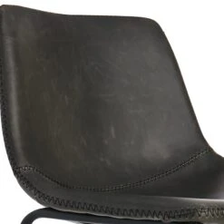 Crosby St Drake Modern Faux Leather Industrial Barstool, Dark Grey 10 Crosby St Drake Modern Faux Leather Industrial Barstool, Dark Grey -Hot Sale Furniture Shop crosby st drake modern faux leather industrial barstool dark grey 4