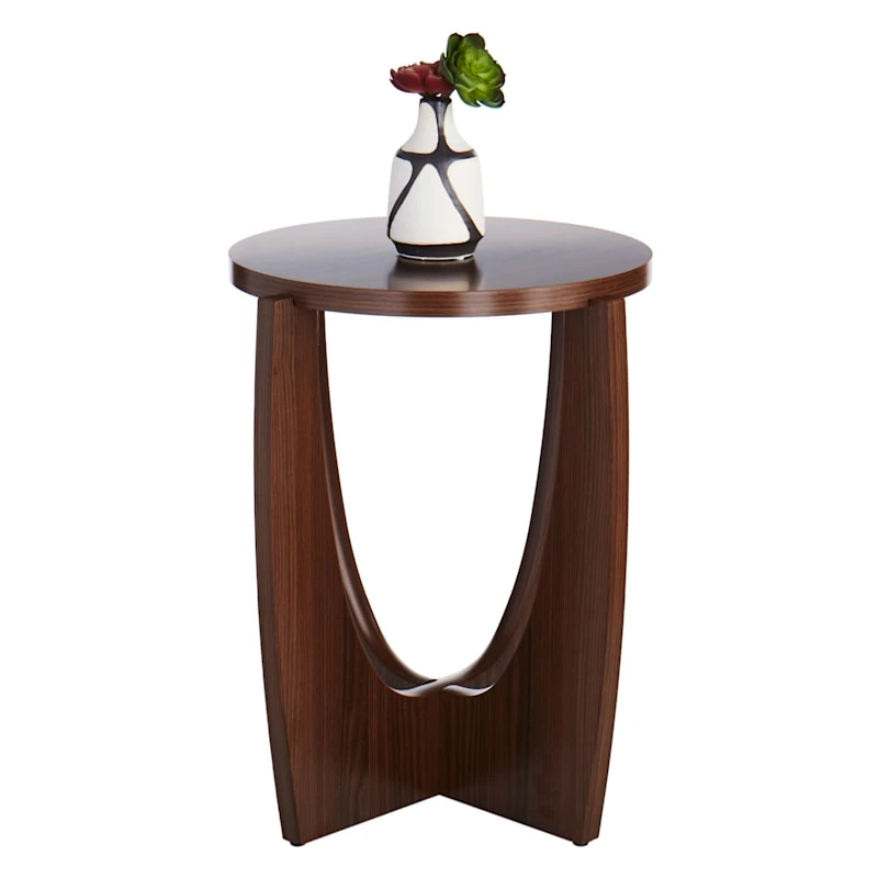 Crosby St Easton Accent Table, Brown 2 Crosby St Easton Accent Table, Brown - Image 2