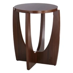 Crosby St Easton Accent Table, Brown