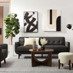 Crosby St Hadley Tufted Back Sofa, Charcoal Grey 13 Crosby St Hadley Tufted Back Sofa, Charcoal Grey -Hot Sale Furniture Shop crosby st hadley tufted back sofa charcoal grey 6