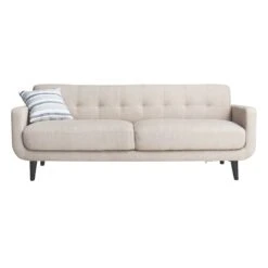 Crosby St Hadley Tufted Back Sofa, Taupe -Hot Sale Furniture Shop crosby st hadley tufted back sofa taupe 2