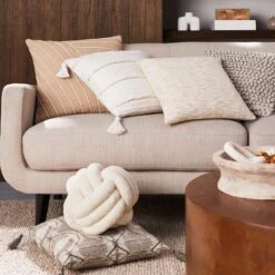 Crosby St Hadley Tufted Back Sofa, Taupe -Hot Sale Furniture Shop crosby st hadley tufted back sofa taupe 5