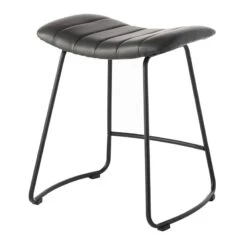 Crosby St Jude Black Backless Counter Stool, 24" 6 Crosby St Jude Black Backless Counter Stool, 24" -Hot Sale Furniture Shop crosby st jude black backless counter stool 24 2