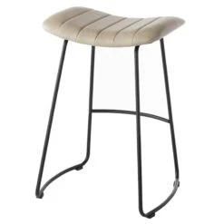 Crosby St Jude Grey Backless Barstool, 30" -Hot Sale Furniture Shop crosby st jude grey backless barstool 30 2