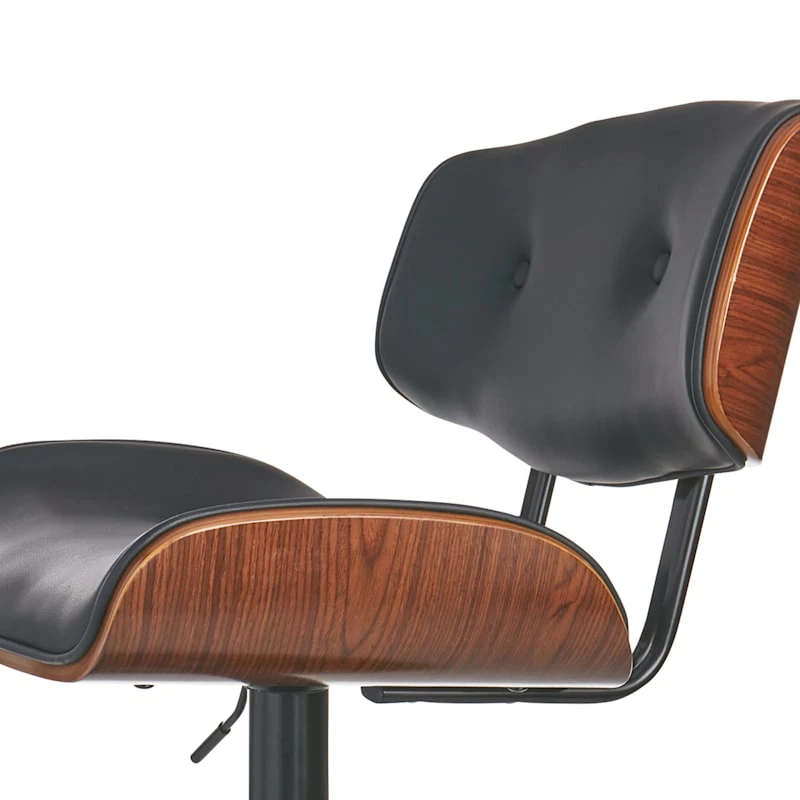 Crosby St Leonardo Adjustable Faux Leather Barstool 3 Crosby St Leonardo Adjustable Faux Leather Barstool - Image 3