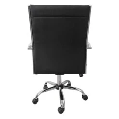 Crosby St Maxwell Adjustable Faux Leather Office Chair, Black 8 Crosby St Maxwell Adjustable Faux Leather Office Chair, Black -Hot Sale Furniture Shop crosby st maxwell adjustable faux leather office chair black 3