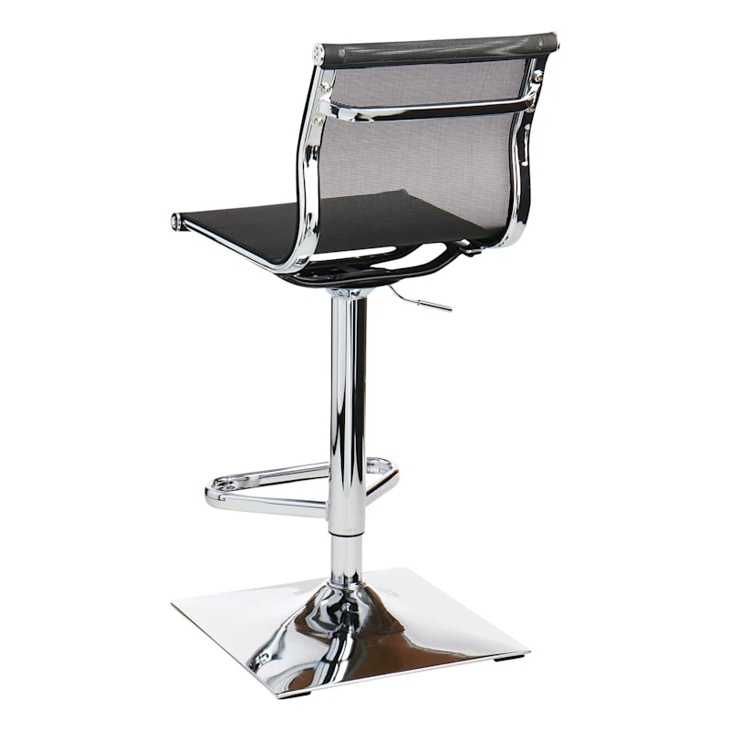 Crosby St Micah Adjustable Barstool, Black 2 Crosby St Micah Adjustable Barstool, Black - Image 2