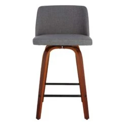 Crosby St Toriano Upholstered Counter Stool, 26" -Hot Sale Furniture Shop crosby st toriano upholstered counter stool 26 2