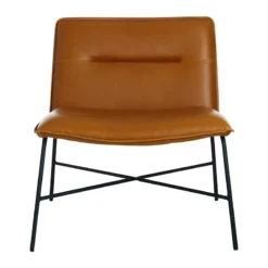 Crosby St Zoey Faux Leather Accent Chair, Camel 8 Crosby St Zoey Faux Leather Accent Chair, Camel -Hot Sale Furniture Shop crosby st zoey faux leather accent chair camel 2