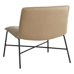 Crosby St Zoey Faux Leather Accent Chair, Light Grey 7 Crosby St Zoey Faux Leather Accent Chair, Light Grey -Hot Sale Furniture Shop crosby st zoey faux leather accent chair light grey 2