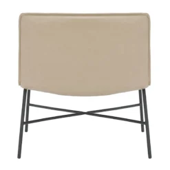 Crosby St Zoey Faux Leather Accent Chair, Light Grey 9 Crosby St Zoey Faux Leather Accent Chair, Light Grey -Hot Sale Furniture Shop crosby st zoey faux leather accent chair light grey 4