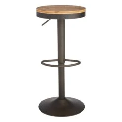 Dakota Adjustable Modern Industrial Barstool, Antique Bronze 6 Dakota Adjustable Modern Industrial Barstool, Antique Bronze -Hot Sale Furniture Shop dakota adjustable modern industrial barstool antique bronze 2