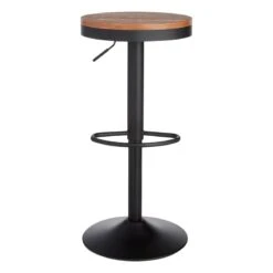 Dakota Adjustable Modern Industrial Black Barstool, 29" -Hot Sale Furniture Shop dakota adjustable modern industrial black barstool 29 2