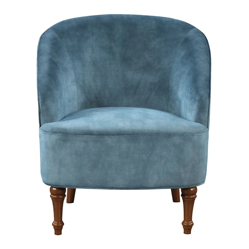 Ella Slate Blue Accent Chair 2 Ella Slate Blue Accent Chair - Image 2