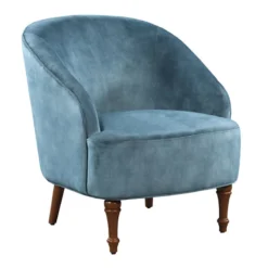 Ella Slate Blue Accent Chair