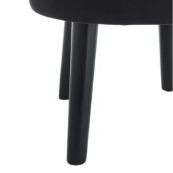 Emmy Ottoman, Black Velvet 5 Emmy Ottoman, Black Velvet -Hot Sale Furniture Shop emmy ottoman black velvet 2