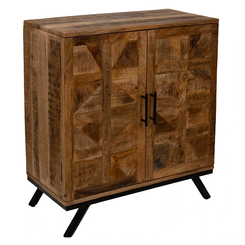 Found & Fable 2-Door Saffron Cabinet 1 Found & Fable 2-Door Saffron Cabinet