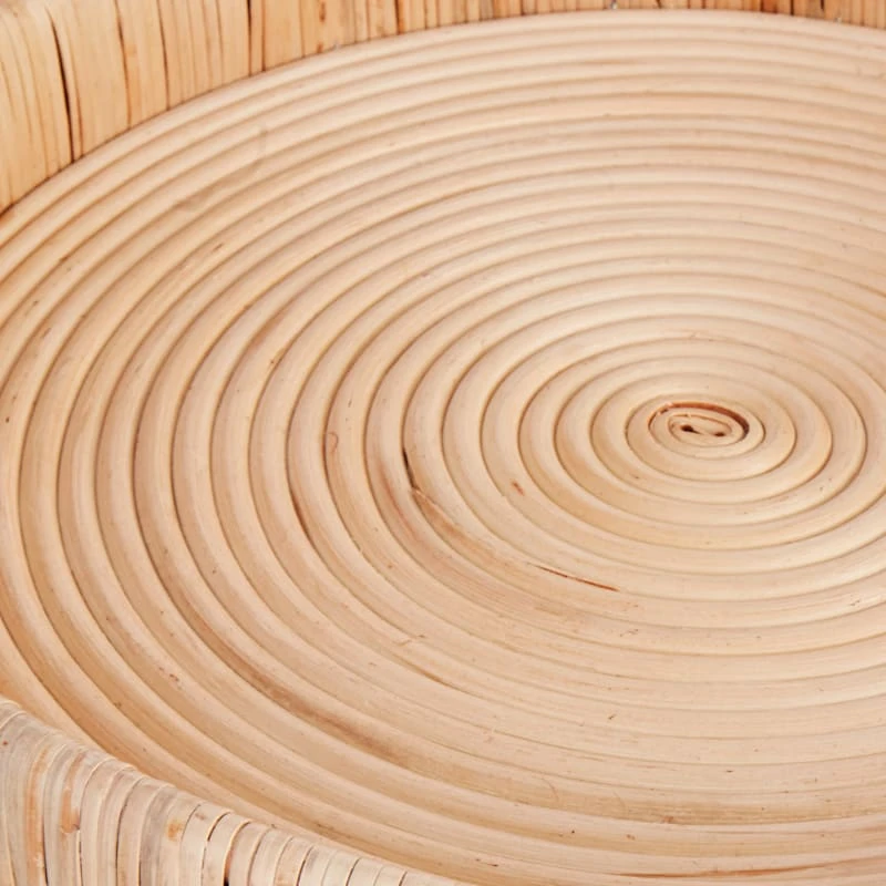 Found & Fable Briar Rattan Folding Table 3 Found & Fable Briar Rattan Folding Table - Image 3