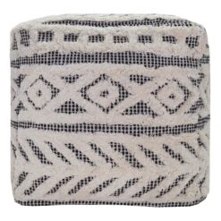 Found & Fable Kai Diamond Tufted Pouf, 16" -Hot Sale Furniture Shop found fable kai diamond tufted pouf 16 2