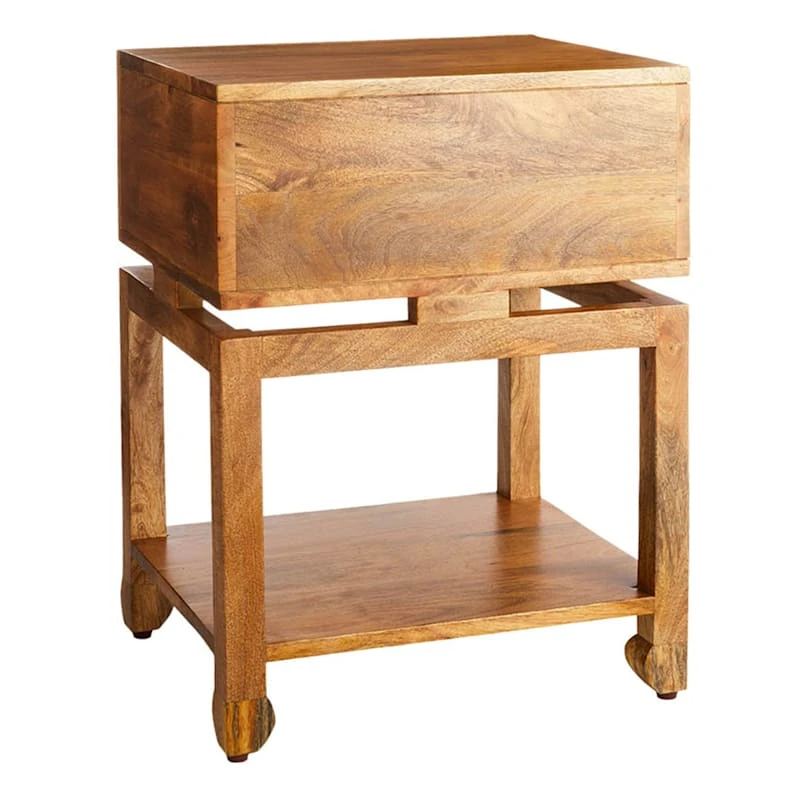 Found & Fable Maddison Natural Accent Table 2 Found & Fable Maddison Natural Accent Table - Image 2