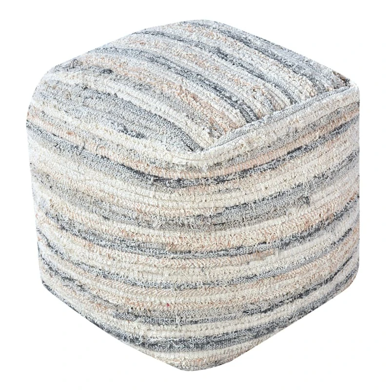 Found & Fable Willow Pouf 1 Found & Fable Willow Pouf