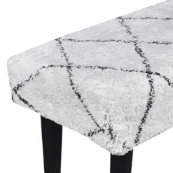 Found & Fable Zuri Cream & Black Tufted Bench 17 Found & Fable Zuri Cream & Black Tufted Bench -Hot Sale Furniture Shop found fable zuri cream black tufted bench 6
