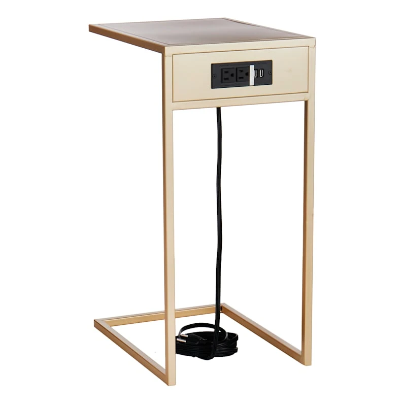 Gold USB C-table 2 Gold USB C-table - Image 2