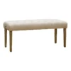Grace Mitchell Bailey Tufted Bench With Ring Accents