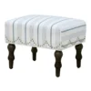 Grace Mitchell Olivia Scalloped Ottoman