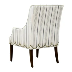 Grace Mitchell Olivia Striped Scalloped Armchair -Hot Sale Furniture Shop grace mitchell olivia striped scalloped armchair 2