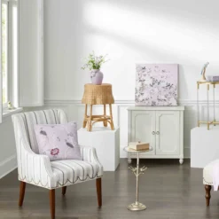 Grace Mitchell Olivia Striped Scalloped Armchair -Hot Sale Furniture Shop grace mitchell olivia striped scalloped armchair 4