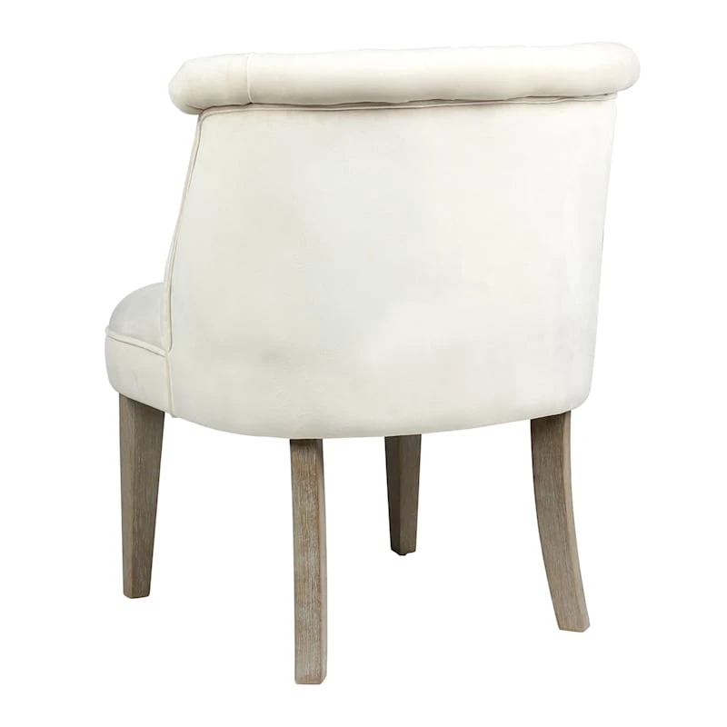 Grace Mitchell Roxanne Accent Chair, Ivory 3 Grace Mitchell Roxanne Accent Chair, Ivory - Image 3