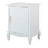 Grace Mitchell Scarlett White 1-Door Cabinet