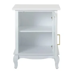 Grace Mitchell Scarlett White 1-Door Cabinet -Hot Sale Furniture Shop grace mitchell scarlett white 1 door cabinet 2