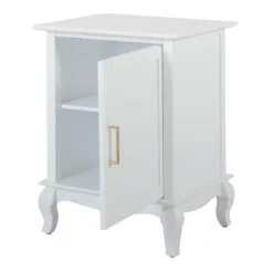 Grace Mitchell Scarlett White 1-Door Cabinet -Hot Sale Furniture Shop grace mitchell scarlett white 1 door cabinet 3