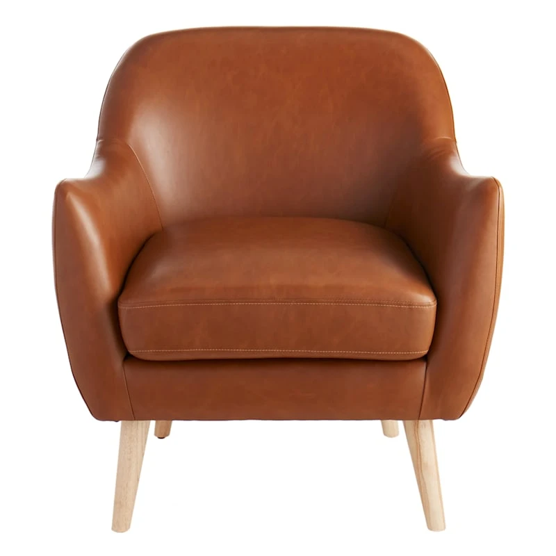 Honeybloom Braxton Faux Leather Chair 2 Honeybloom Braxton Faux Leather Chair - Image 2