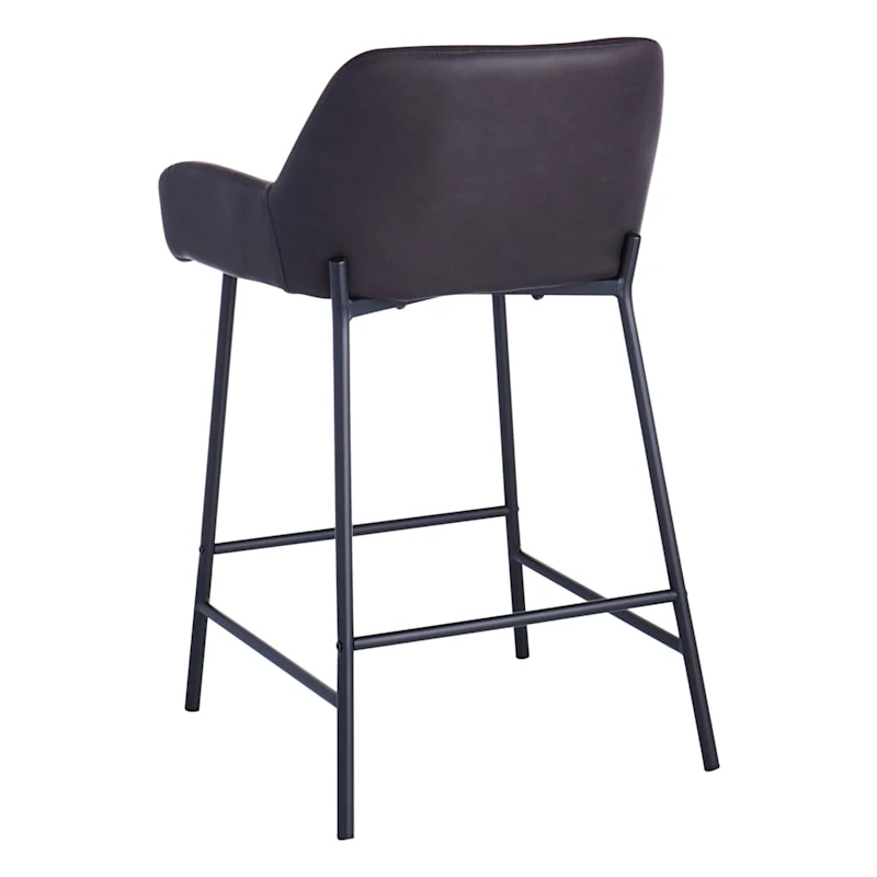 Honeybloom Destin Counter Stool, Dark Brown 2 Honeybloom Destin Counter Stool, Dark Brown - Image 2